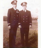 al-saunders-and-pd-howell-in-merchant-marines-1945-howell-family-photo-img718