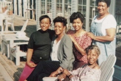 Jackson-family-Beautis,-Bonita,-EuGonda,-Ethel.--Seated-Cornell