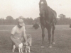 Scott Saunders, Charlie & two beagle dogs
